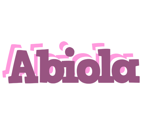 Abiola relaxing logo