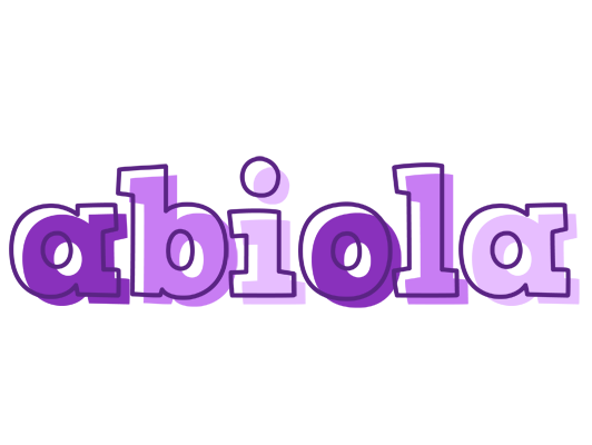 Abiola sensual logo