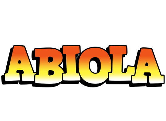 Abiola sunset logo