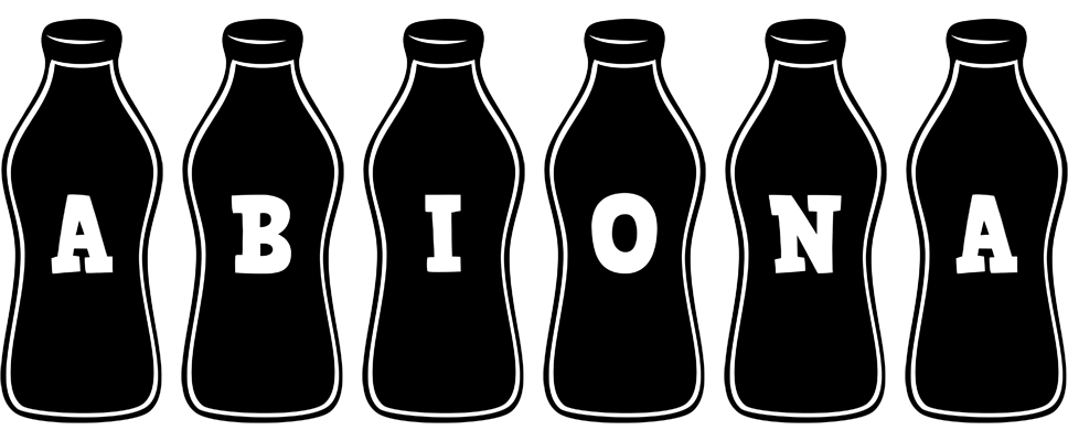 Abiona bottle logo