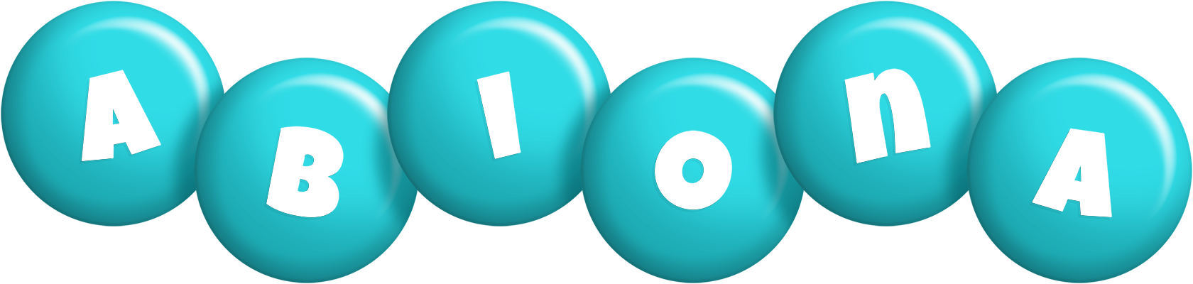 Abiona candy-azur logo