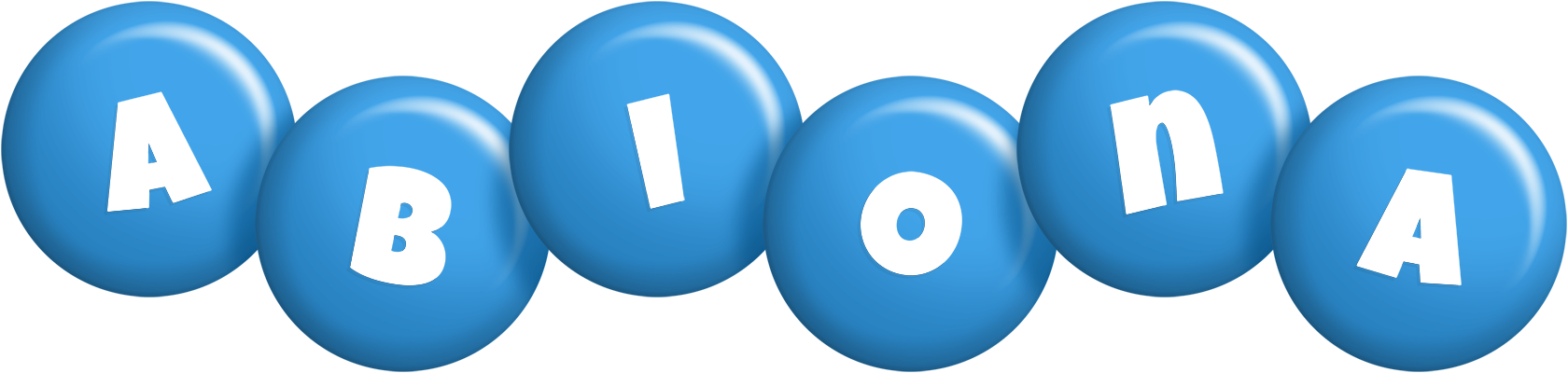 Abiona candy-blue logo
