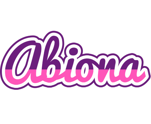 Abiona cheerful logo