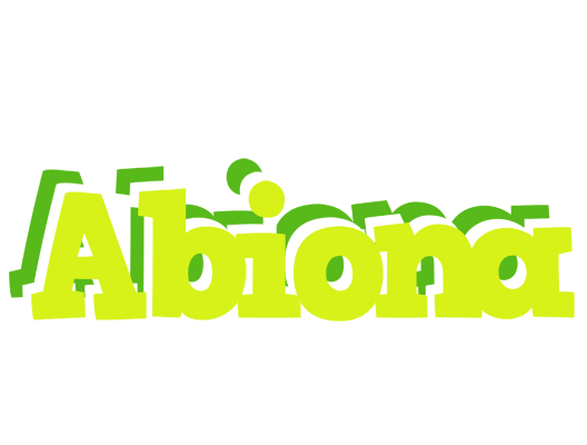 Abiona citrus logo