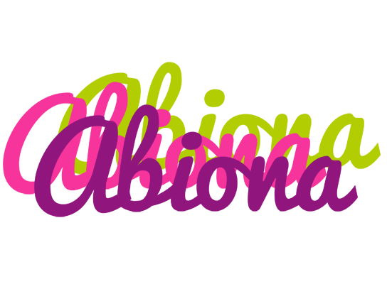 Abiona flowers logo