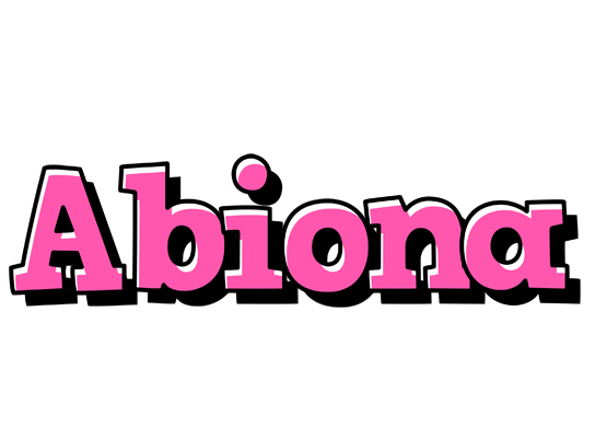 Abiona girlish logo