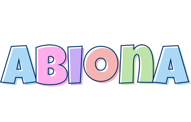 Abiona pastel logo