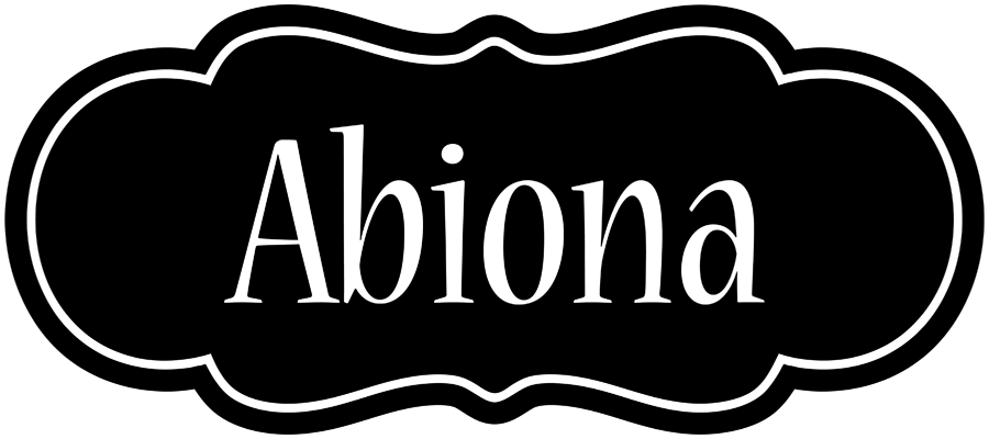 Abiona welcome logo