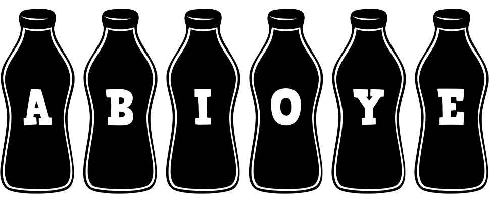 Abioye bottle logo