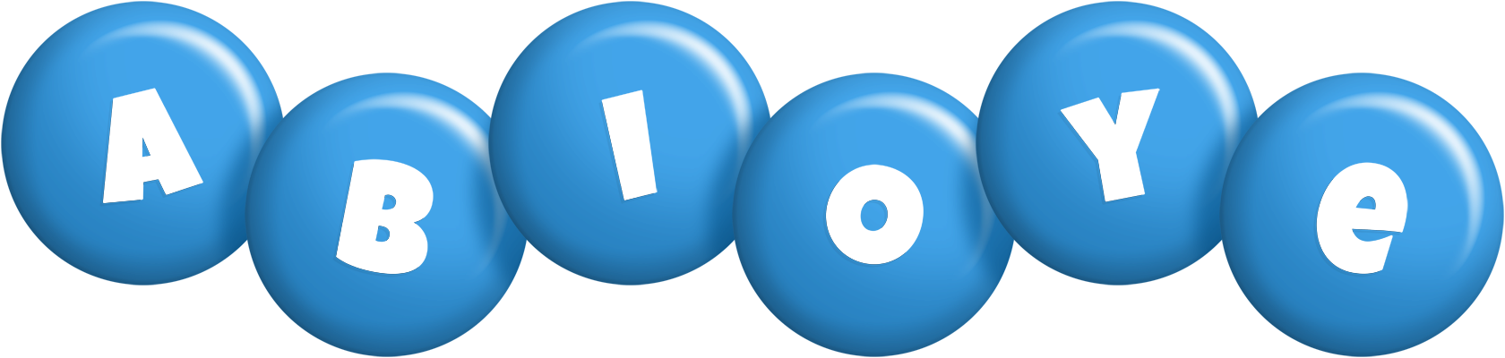 Abioye candy-blue logo