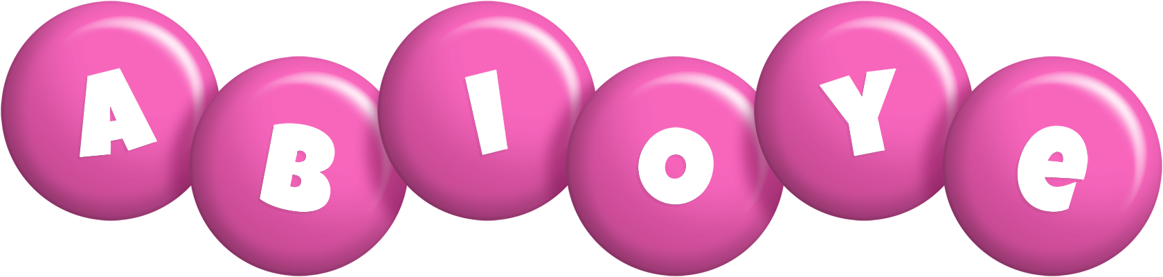 Abioye candy-pink logo
