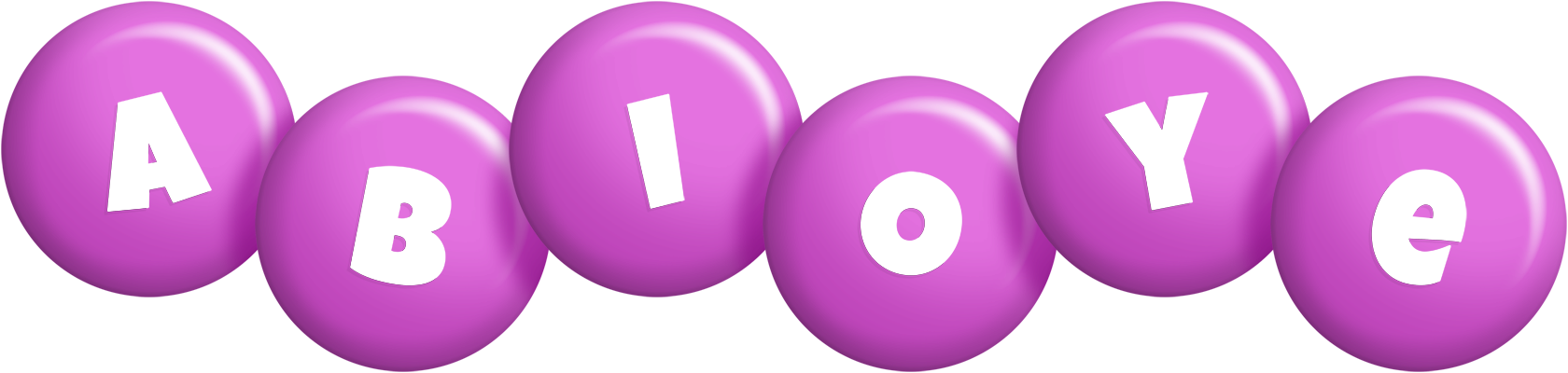 Abioye candy-purple logo