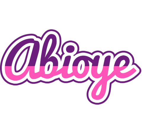 Abioye cheerful logo