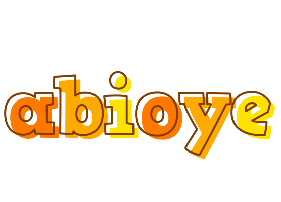 Abioye desert logo