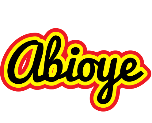 Abioye flaming logo