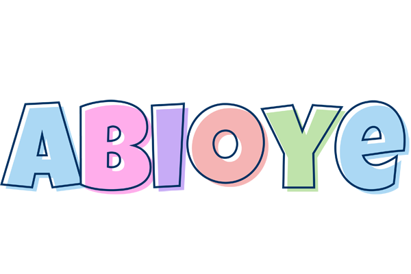 Abioye pastel logo