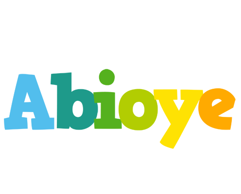Abioye rainbows logo