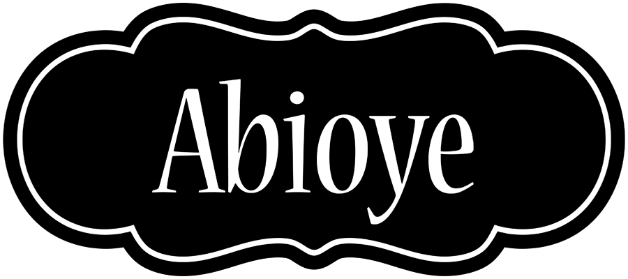 Abioye welcome logo