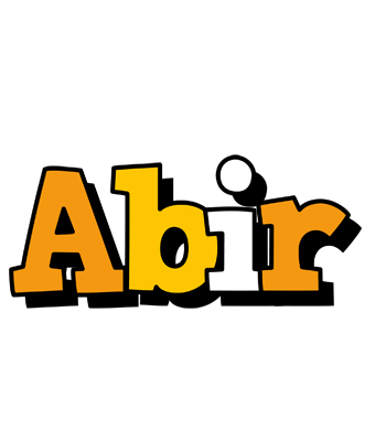 Abir cartoon logo