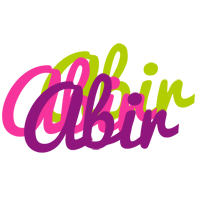 Abir flowers logo