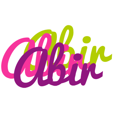 Abir flowers logo