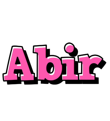 Abir girlish logo