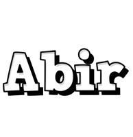 Abir snowing logo