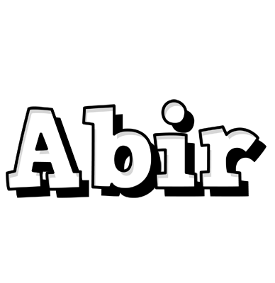 Abir snowing logo