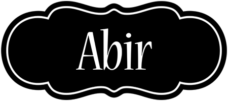 Abir welcome logo