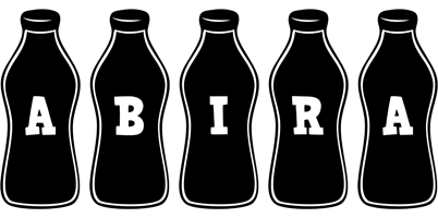 Abira bottle logo