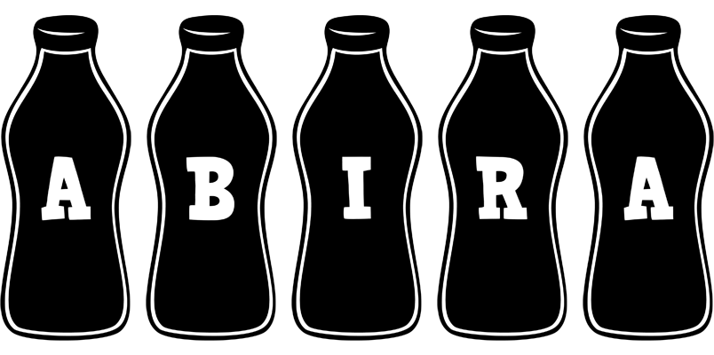 Abira bottle logo
