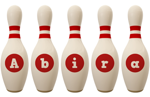 Abira bowling-pin logo