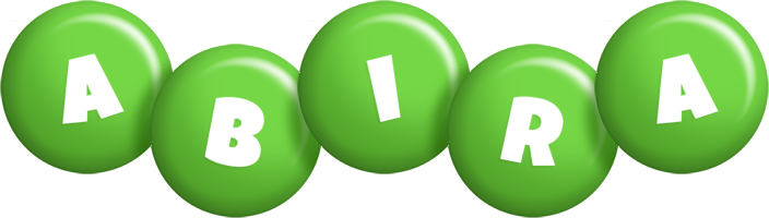 Abira candy-green logo