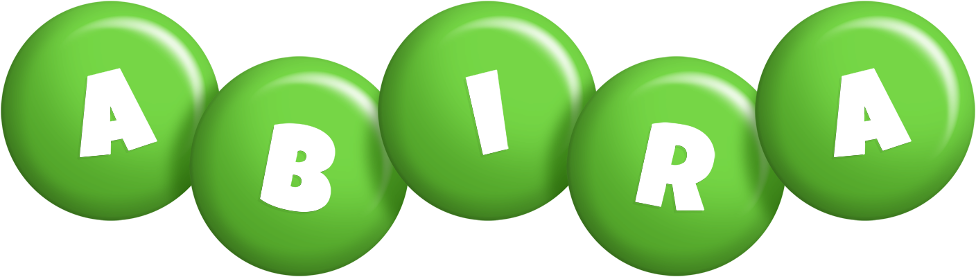 Abira candy-green logo