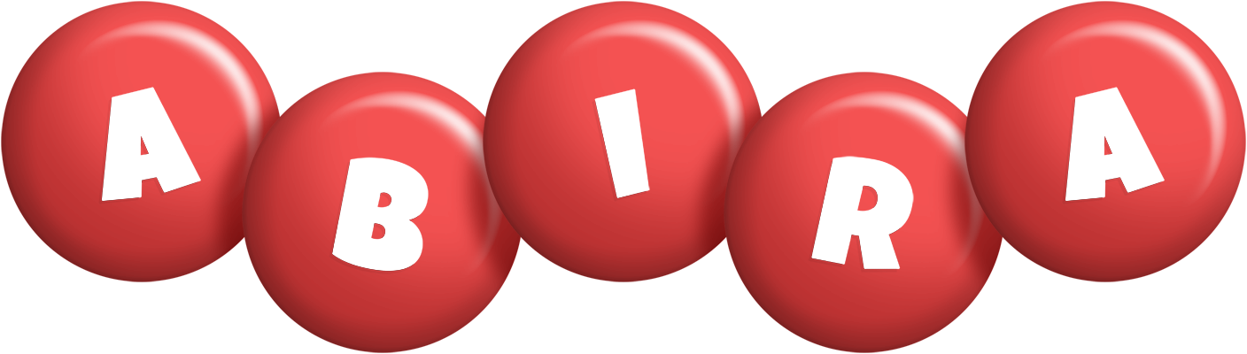 Abira candy-red logo