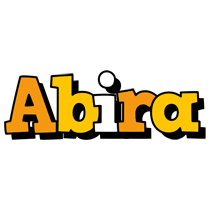 Abira cartoon logo