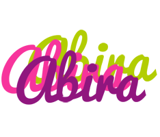 Abira flowers logo