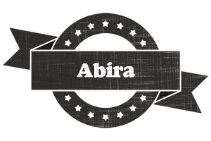 Abira grunge logo