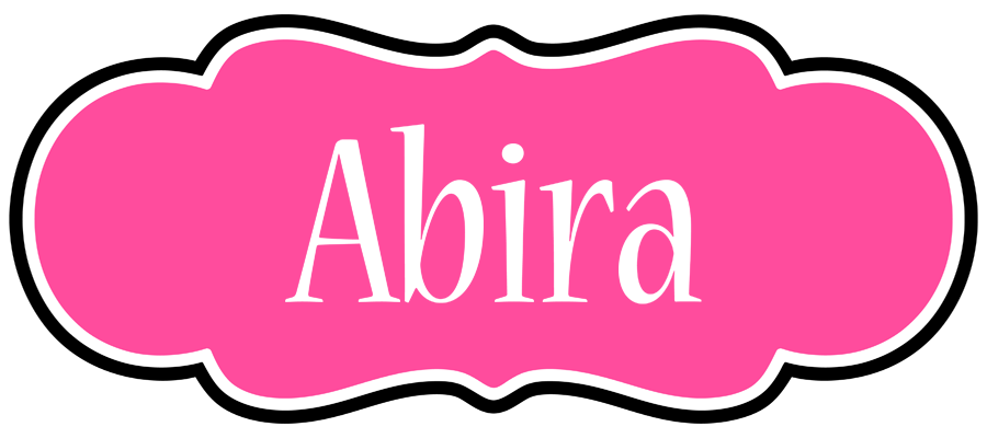 Abira invitation logo