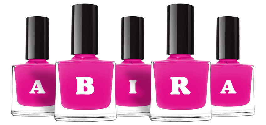Abira nails logo