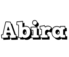 Abira snowing logo