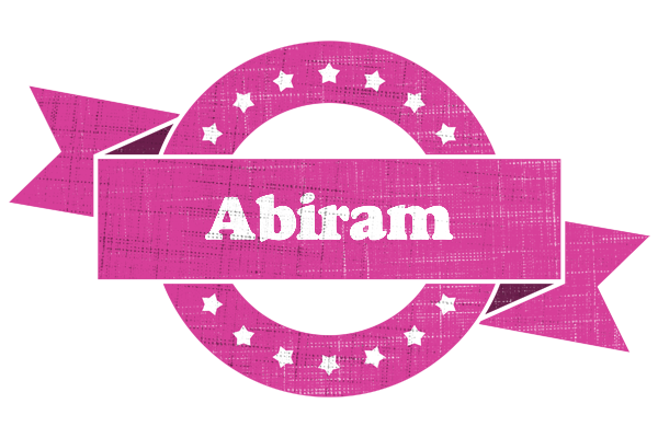 Abiram beauty logo
