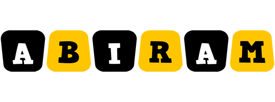 Abiram boots logo