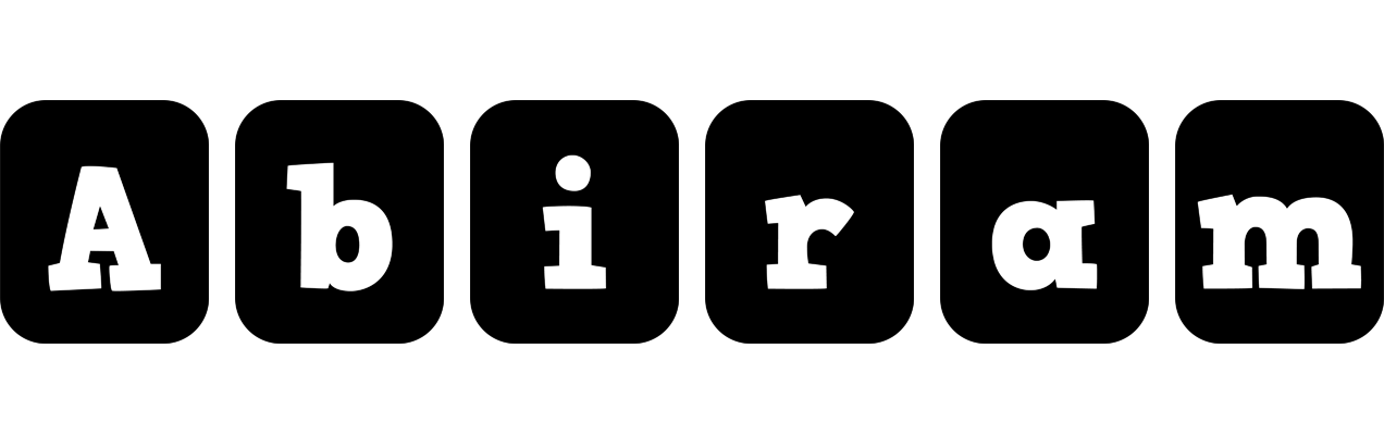 Abiram box logo