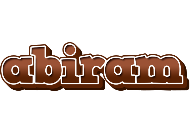 Abiram brownie logo