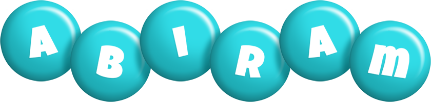 Abiram candy-azur logo