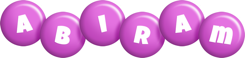 Abiram candy-purple logo