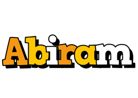 Abiram cartoon logo