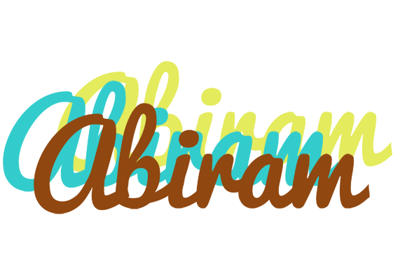 Abiram cupcake logo