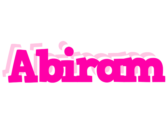 Abiram dancing logo
